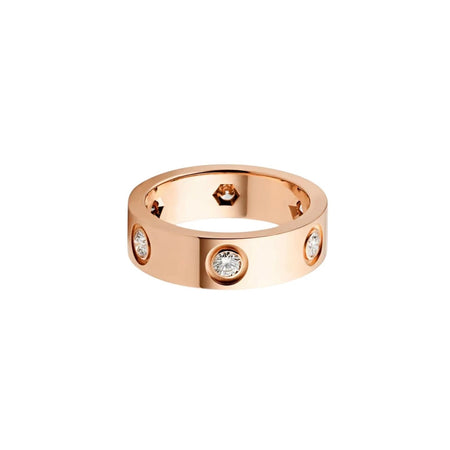 [LUXE] LOVE 5.5MM 6 DIAMOND RING