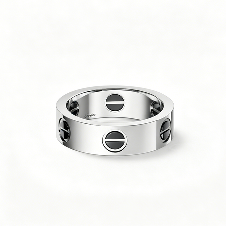 [LUXE] LOVE RING 5.5MM NO DIAMONDS  CERAMIC