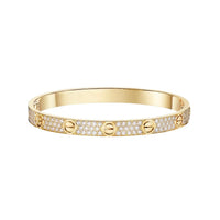 [LUXE] LOVE BRACELET 6.1MM DIAMOND-PAVED
