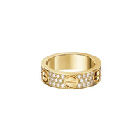 [LUXE] LOVE RING 5.5MM DIAMONDS PAVED