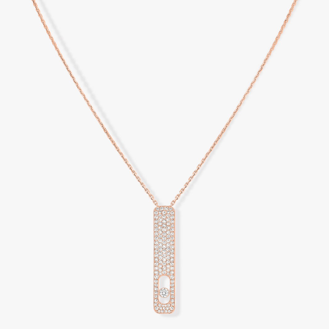 [LUXE] MY FIRST DIAMOND PAVED NECKLACE