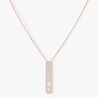 [LUXE] MY FIRST DIAMOND PAVED NECKLACE