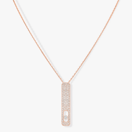 [LUXE] MY FIRST DIAMOND PAVED NECKLACE