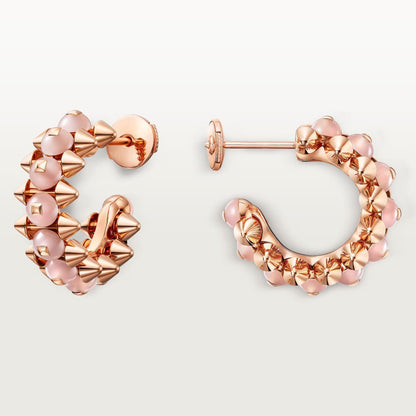 [LUXE] CLASH 7.9MM AGATE CHALCEDONY EARRINGS