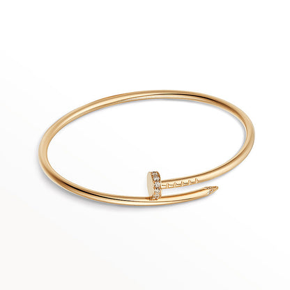 [LUXE]PULSERA JUSTE 2.5MM DIAMANTES