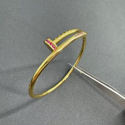 [LUXE]2026 NEW STYLE JUSTE BRACELET 2.5MM DIAMONDS