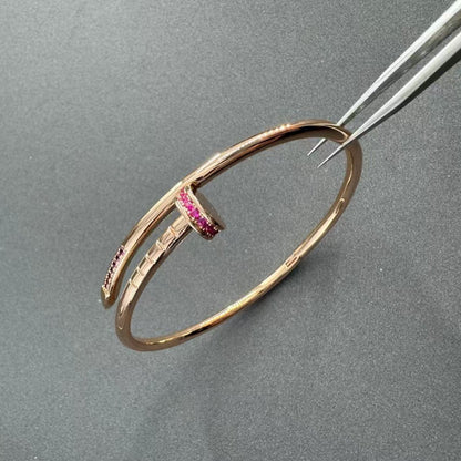 [LUXE]2026 NEW STYLE JUSTE BRACELET 2.5MM DIAMONDS