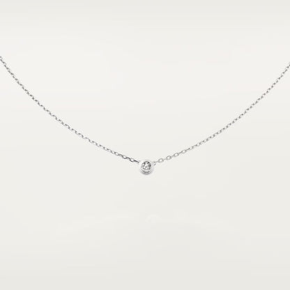 [LUXE] DAMOUR DIAMOND NECKLACE