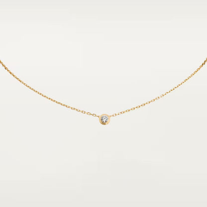 [LUXE] DAMOUR DIAMOND NECKLACE