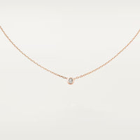 [LUXE] DAMOUR DIAMOND NECKLACE