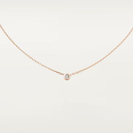 [LUXE] DAMOUR DIAMOND NECKLACE