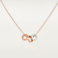 [LUXE] LOVE 6 DIAMOND PENDANT NECKLACE