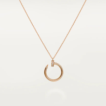 COLLAR [LUXE]JUSTE ORO ROSA 