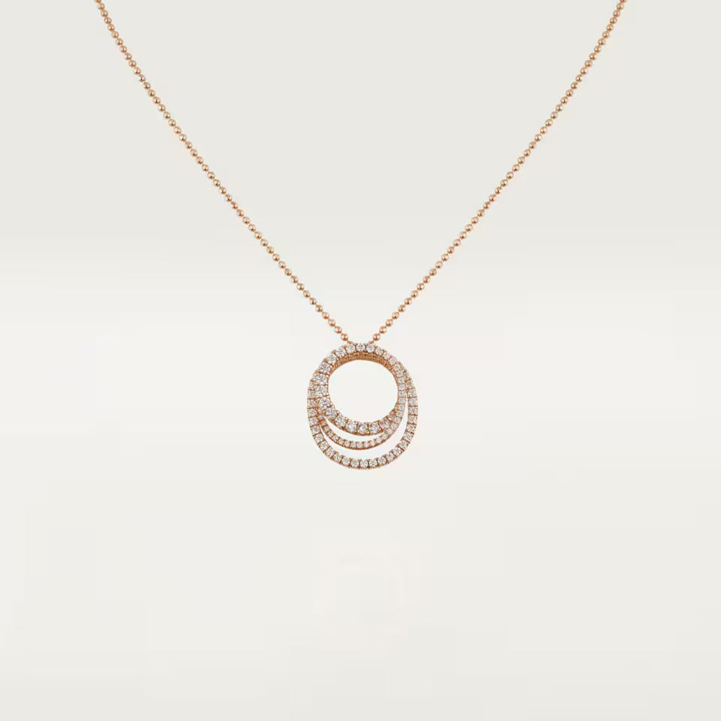 [LUXE] ETINCELLE  FULL DIAMOND NECKLACE