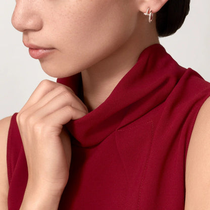 [LUXE] JUSTE FULL DIAMOND SMALL EARRINGS