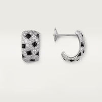 [LUXE] PANTHERE MINI FULL DIAMOND EARRINGS