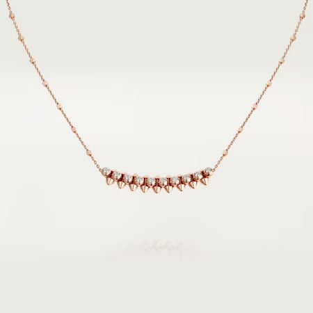 [LUXE] CLASH  MEDIUM DIAMOND NECKLACE