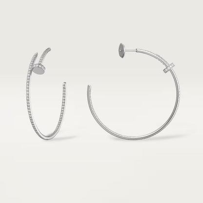 [LUXE] JUSTE FULL DIAMOND LARGE EARRINGS