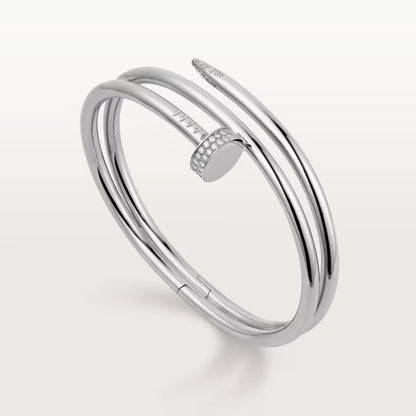 [LUXE] JUSTE BRACELET 3.5MM DOUBLE ROW DIAMOND