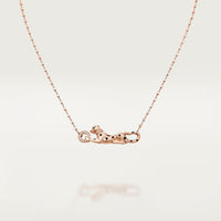 [LUXE] PANTHERE FULL DIAMOND NECKLACE