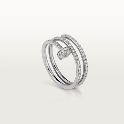 [LUXE] JUSTE RING 4.8MM FULL DIAMOND