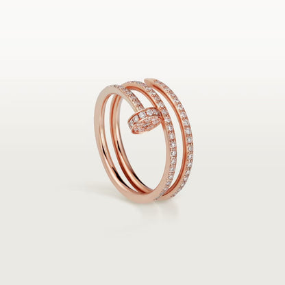 [LUXE] JUSTE RING 4.8MM FULL DIAMOND