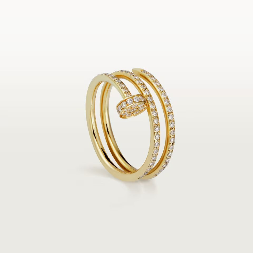 [LUXE] JUSTE RING 4.8MM FULL DIAMOND