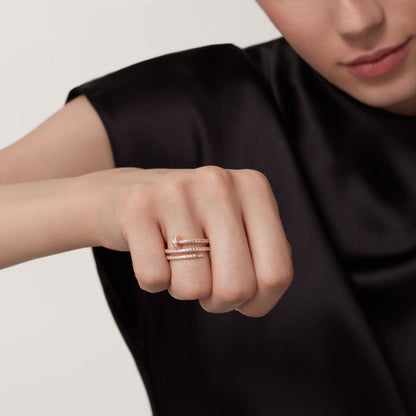 [LUXE] JUSTE RING 4.8MM FULL DIAMOND
