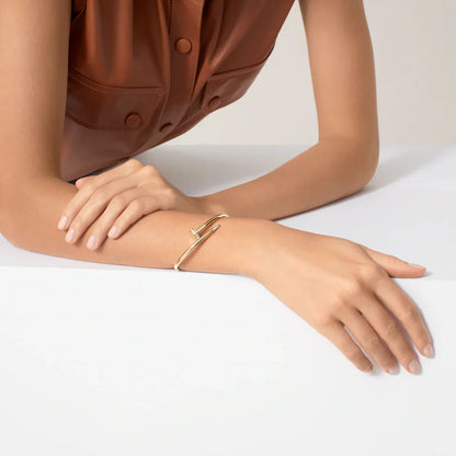 [LUXE] JUSTE BRACELET 3.5MM DIAMONDS