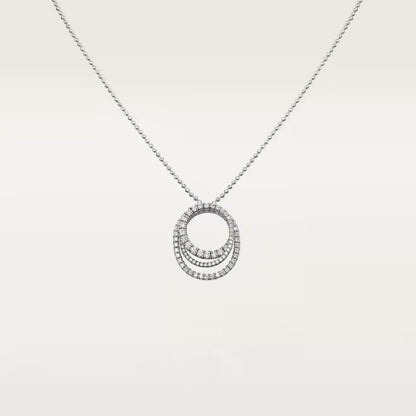 [LUXE] ETINCELLE  FULL DIAMOND NECKLACE
