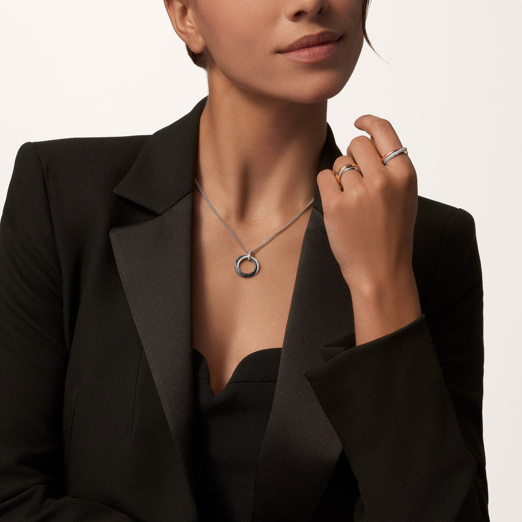 [LUXE] TRINITY CERAMIC NECKLACE