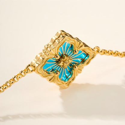 [LUXE JEWELRY] OPERA TULLE ENAMEL BRACELET