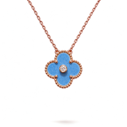 [LUXE] 2026 CLOVER 15MM CHRISTMAS LIMITED EDITION SINGLE FLOWER NECKLACE