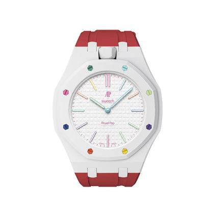 Royal Oak Pop Exclusive Bioceramic Case & Silicone Strap Mix Color