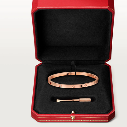 [LUXE]PULSERA LOVE 3,65 MM 10 DIAMANTES