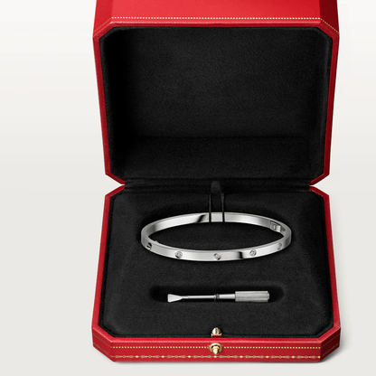[LUXE]PULSERA LOVE 3,65 MM 10 DIAMANTES