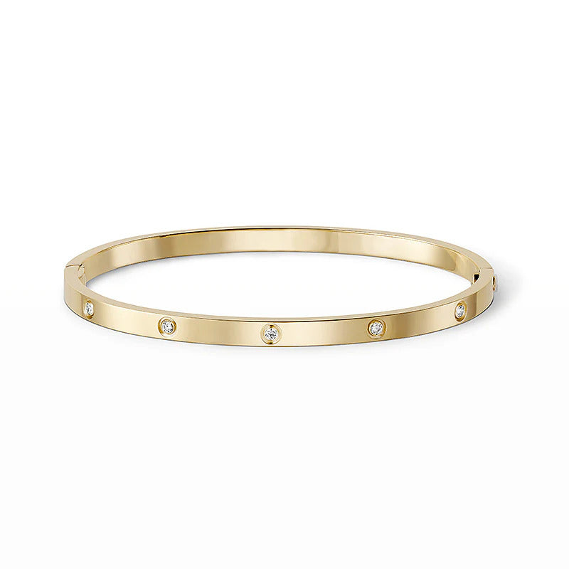 [LUXE] LOVE BRACELET 3.65MM 10 DIAMONDS