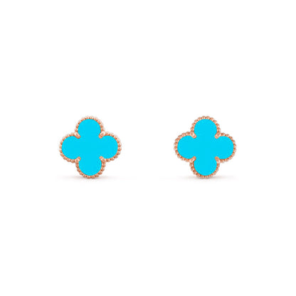 [LUXE] COLECCIÓN DE PENDIENTES DE TRÉBOL DE 15 MM
