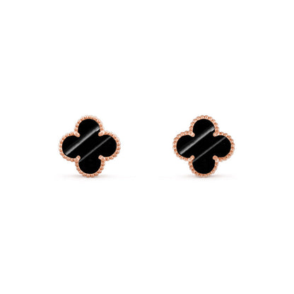 [LUXE] COLECCIÓN DE PENDIENTES DE TRÉBOL DE 15 MM
