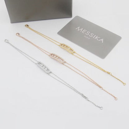 [LUXE]  Move Classique pavé bracelet