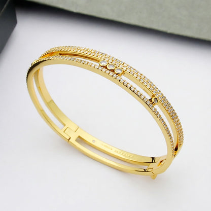 [LUXE] Move Romane pavé bangle