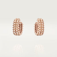 [LUXE] CLASH 9.2MM DOUBLE ROW EARRINGS
