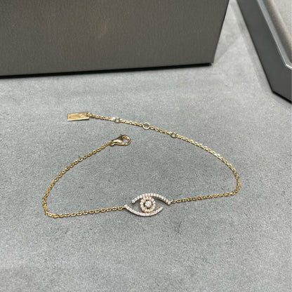 [LUXE] Lucky Eye Pave-Set Diamond Bracelet