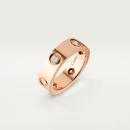 [LUXE] LOVE 5.5MM 6 DIAMOND RING