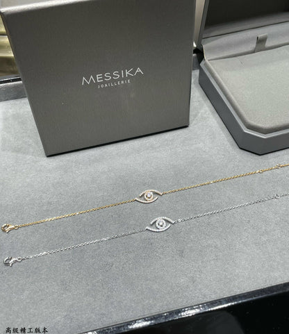 [LUXE] Lucky Eye Pave-Set Diamond Bracelet