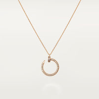 [LUXE] JUSTE NECKLACE FULL DIAMOND