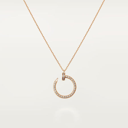 [LUXE] JUSTE NECKLACE FULL DIAMOND