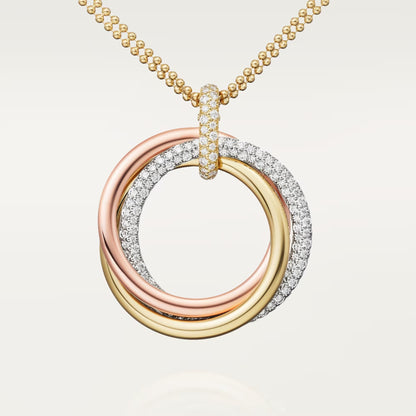 [LUXE] TRINITY LARGE NECKLACE