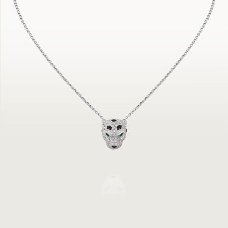 [LUXE] PANTHERE FULL DIAMOND NECKLACE