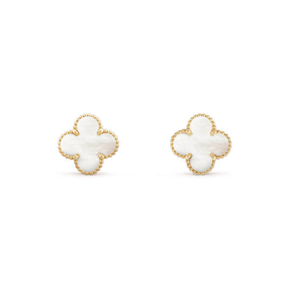 [LUXE] COLECCIÓN DE PENDIENTES DE TRÉBOL DE 15 MM
